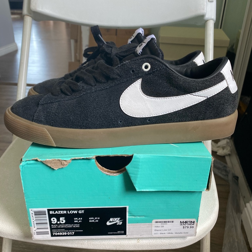 Used Nike SB blazer low GT size 9.5